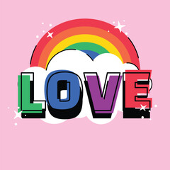 Pride rainbow love heart freedom homo colors flag parade lgbtq flag wins