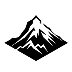Mountain vector. mountain logo, mountain line art, hiking, mountain outline, mountain artwork, Mountain, Hill, Himaraya , Fuji - obrazy, fototapety, plakaty