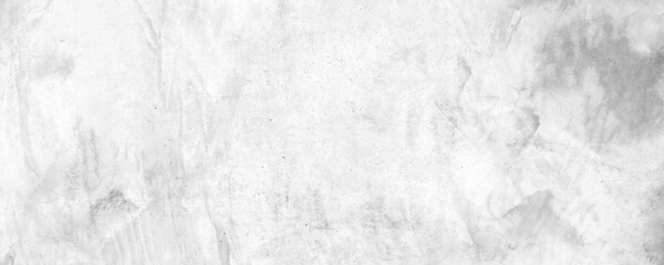 Old gray concrete wall texture panoramic background