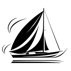 boat outline, ship outline, boat vector, ship vector, boat logo, ship logo, boat line art