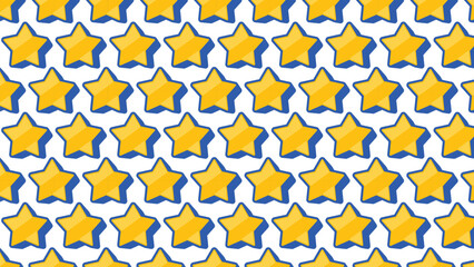 Abstract vector seamless star pattern and swatches oriental line texture on white background wallpaper geometric diagonal fabric waves set of design elements