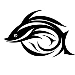 Fish, Fish logo, Fish vector, Fish silhouette, Outline drawing of fish, Fish line art