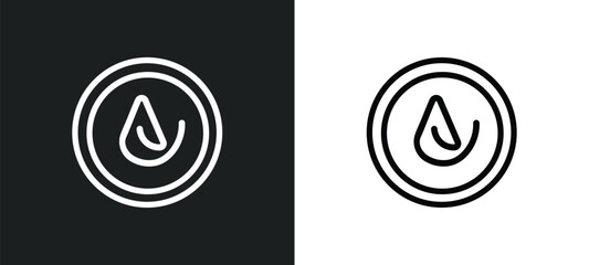 asceticism outline icon in white and black colors. asceticism flat vector icon from religion collection for web, mobile apps and ui.