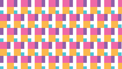 Abstract vector seamless pattern color and swatches oriental line texture on white background wallpaper geometric diagonal fabric waves set of design elements