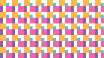 Abstract vector seamless pattern color and swatches oriental line texture on white background wallpaper geometric diagonal fabric waves set of design elements