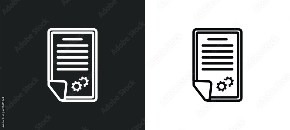 Poster practice outline icon in white and black colors. practice flat vector icon from productivity collect