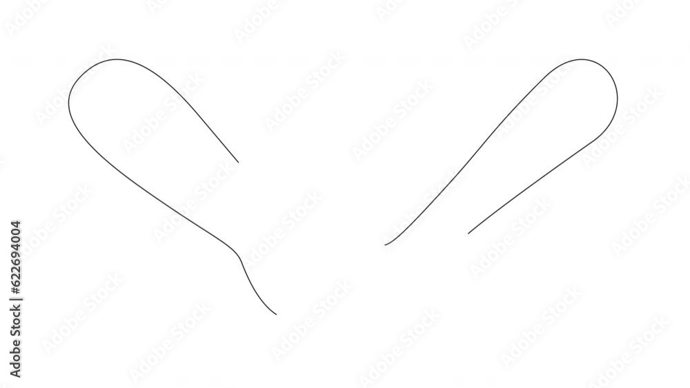 Poster self drawing animation of holding hands drawn by single continuous line. animated minimalist one lin