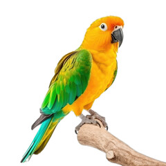 Fototapeta na wymiar Parrot transparent background, png