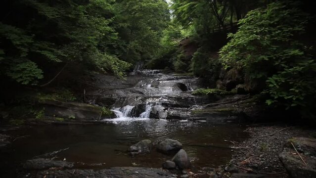 神鈴の滝　山梨県南都留郡西桂町