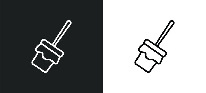 zambomba outline icon in white and black colors. zambomba flat vector icon from music and multimedia collection for web, mobile apps and ui.