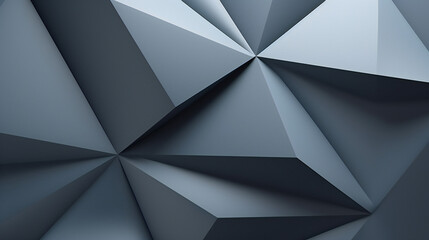 Geometric Pattern, Gray with shades and Triangles
