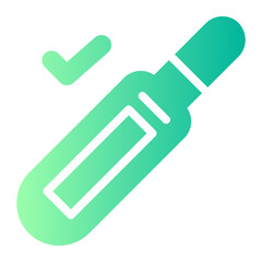 pregnancy test gradient icon