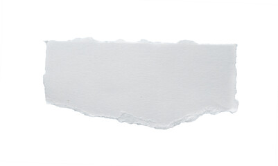 close up of a white ripped piece of paper with copyspace. torn paper isolated transparent png - 622708637