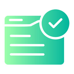 Fototapeta premium website gradient icon
