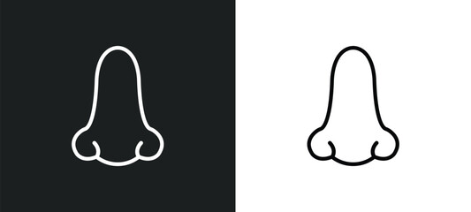 male e of a line outline icon in white and black colors. male e of a line flat vector icon from human body parts collection for web, mobile apps and ui.