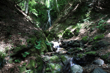 	雌滝　山梨県南都留郡道志村