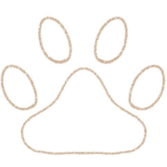 cat foot pattern