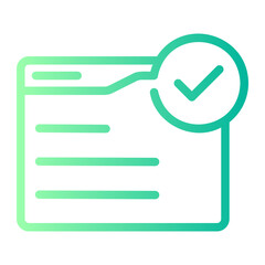 website gradient icon