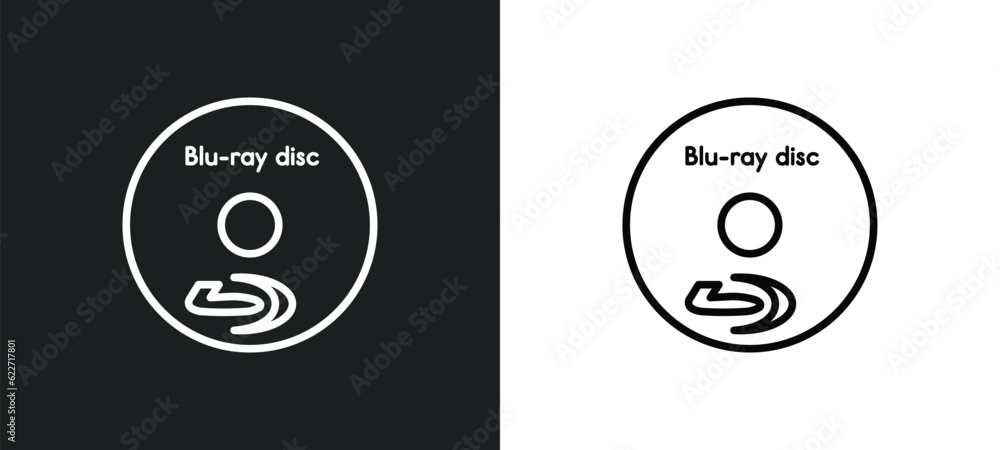 Poster outline icon in white and black colors. flat vector icon from hardware collection for web, mobile ap