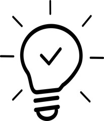 Inspiring vector icon. Replaceable vector design.