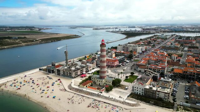 PORTUGAL LIGHTHOUSE AVEIRO 4K