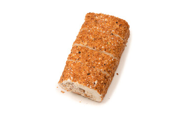 Sweet roll with nuts, turkish sweets.