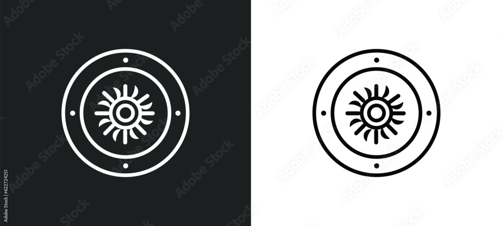 Poster yusheng outline icon in white and black colors. yusheng flat vector icon from food collection for we