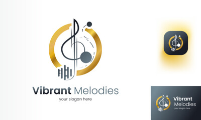 The perfect music logo for your business, graphic needs and digital needs