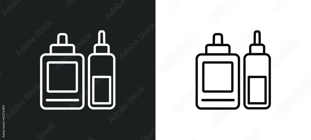 Poster condiment outline icon in white and black colors. condiment flat vector icon from food collection fo