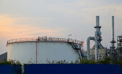 Oil and Gas Industrial zone,The equipment of oil refining,Close-up of industrial pipelines of an...