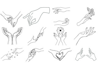 Fototapeta premium hands 