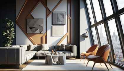 sophisticated living room