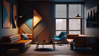 sophisticated living room