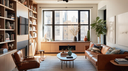 sophisticated living room