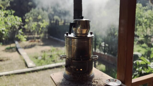 Samovar in ranch