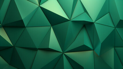 Geometrical Pattern, Green
