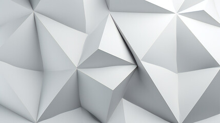 Geometrical Pattern, White