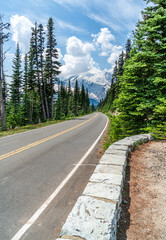 Fototapeta premium Mount Rainier And Road 6