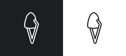 dental veneer outline icon in white and black colors. dental veneer flat vector icon from dentist collection for web, mobile apps and ui.