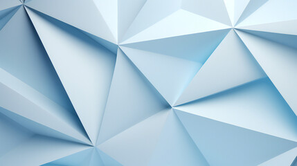 Fototapeta premium Geometrical Pattern, Light Blue