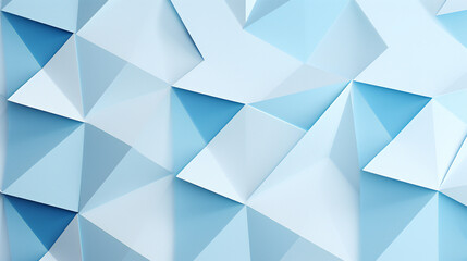 Fototapeta premium Geometrical Pattern, Light Blue
