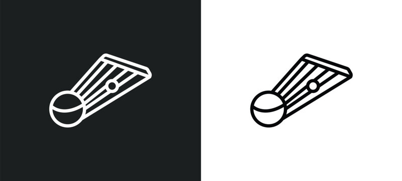 kankles outline icon in white and black colors. kankles flat vector icon from culture collection for web, mobile apps and ui.