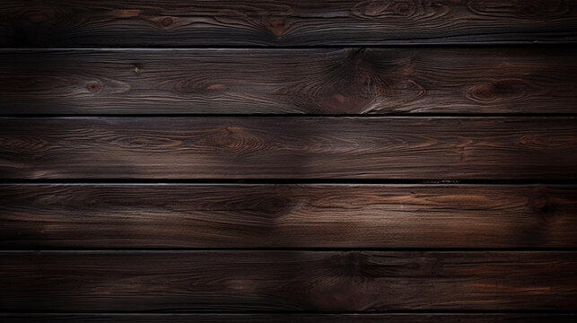 Exquisite HD Dark Wood Background Design