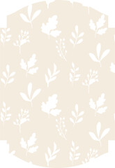 Background with leaves abstract design.