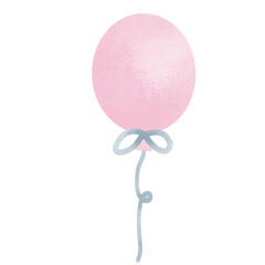 Pink balloon