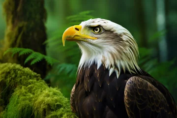Foto op Canvas close-up photo of a eagles © wendi