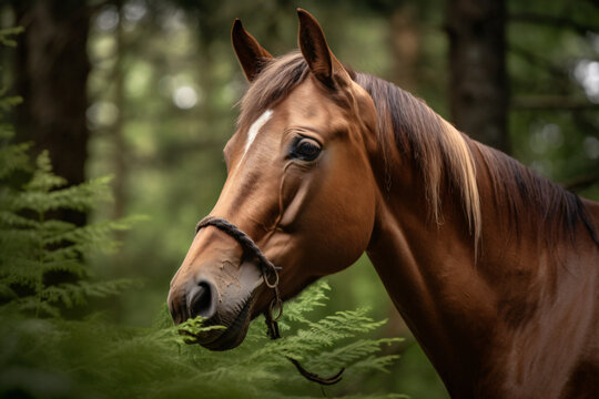 close-up photo of a horse