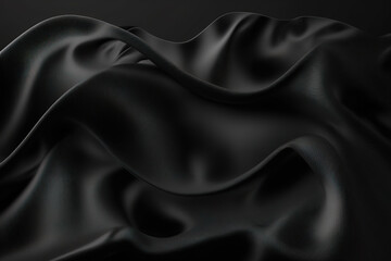 Obraz premium black satin background