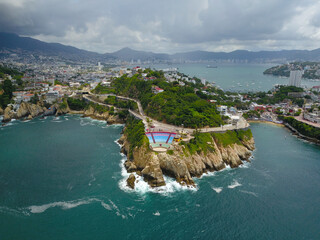 Distant Frontal Panorama: Open-Air Auditorium at Sinfonia del Mar - Horizontal