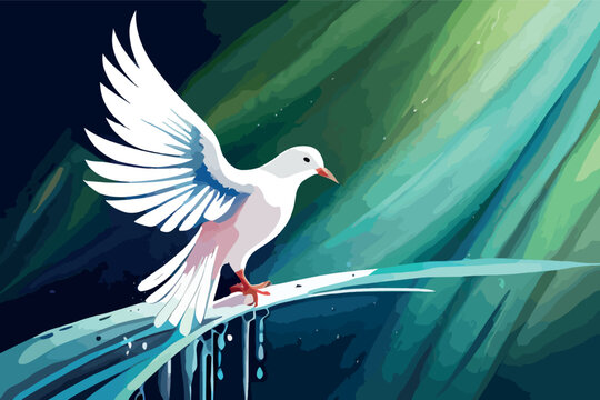 Naklejka dove of peace